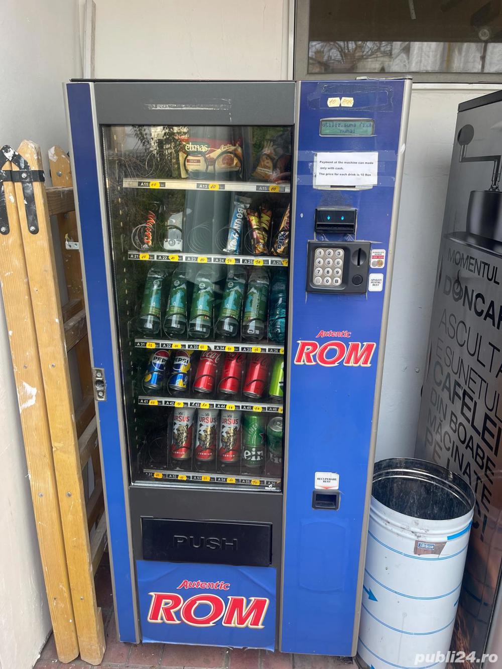 Aparat vending cafea si bauturi