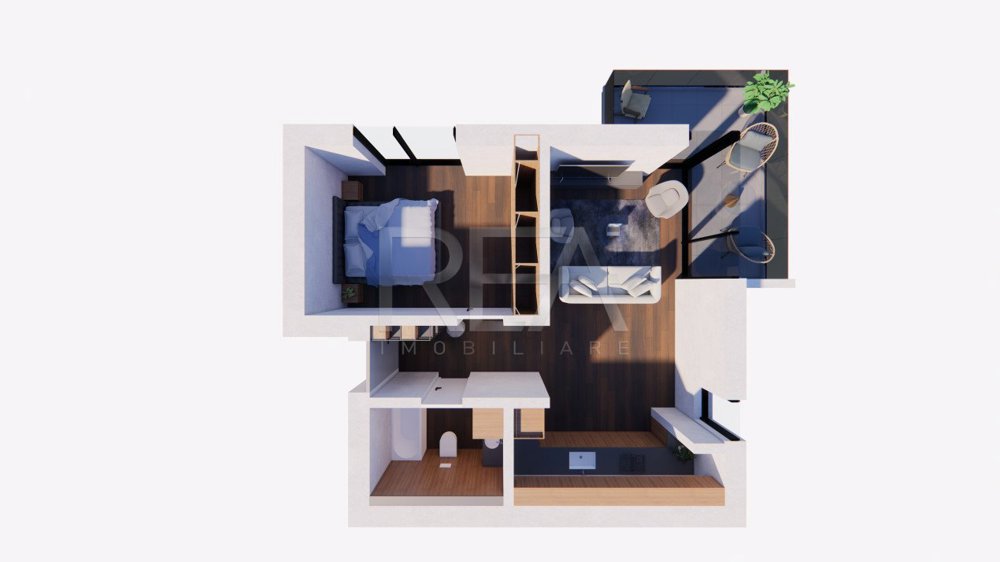 2 camere decomandat - Balcon 10,6 mp - Tepeș Vodă 152