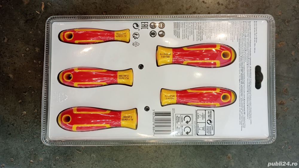 Surubelnite set electrician