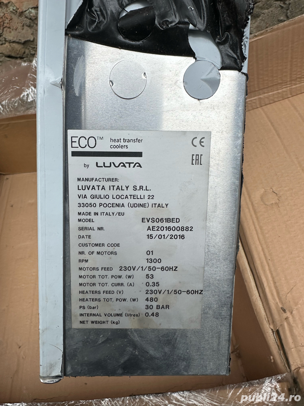 Agregat Frigorific cu suflanta