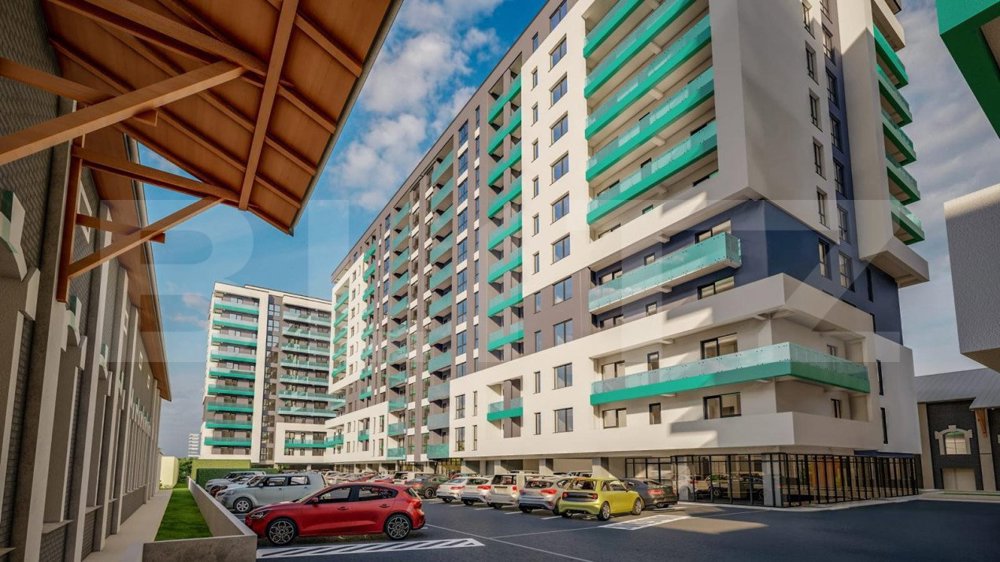 Apartament 2 camere, 52.3 mp, zona Tatarasi