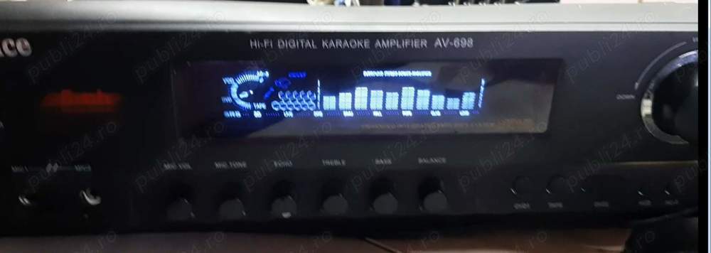 Statie Mc Voice AV-698 SW 5 canale + Karaoke