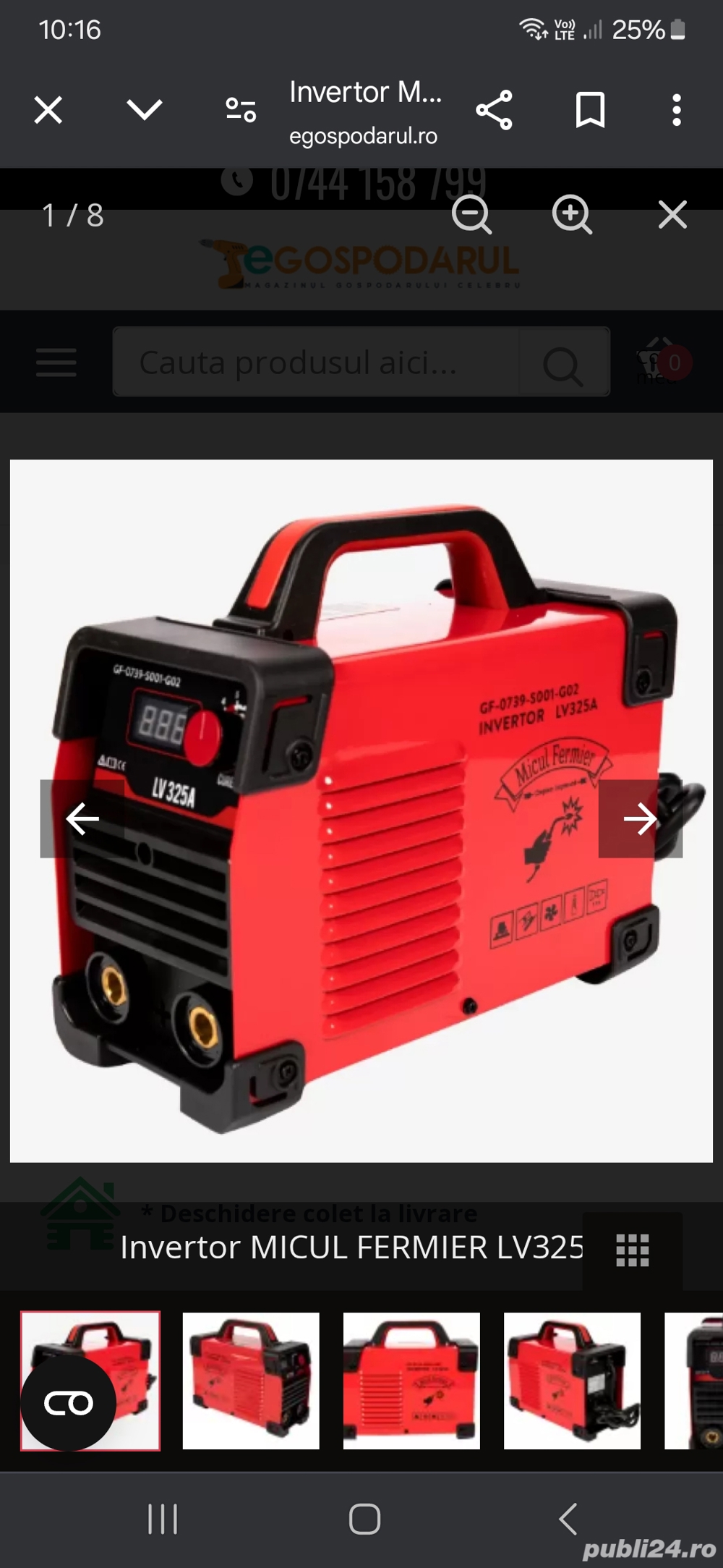 vand aparat de sudura 