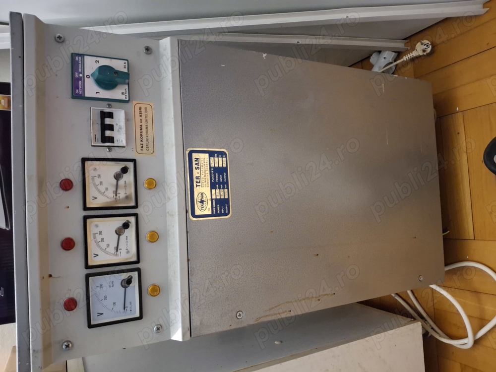 Stabilizator tensiune trifazat 10,5 kva