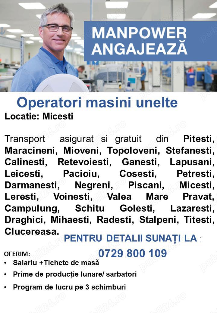 Operatori productie - MICESTI Operatori productie - MICESTI