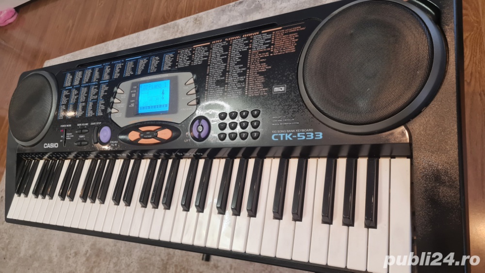 Pian orga Casio CTK 533