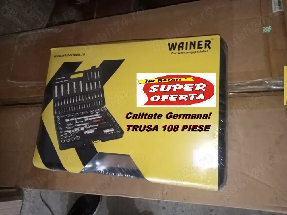 Trusă 108 Piese GERMANIA WAINER.Poze Reale