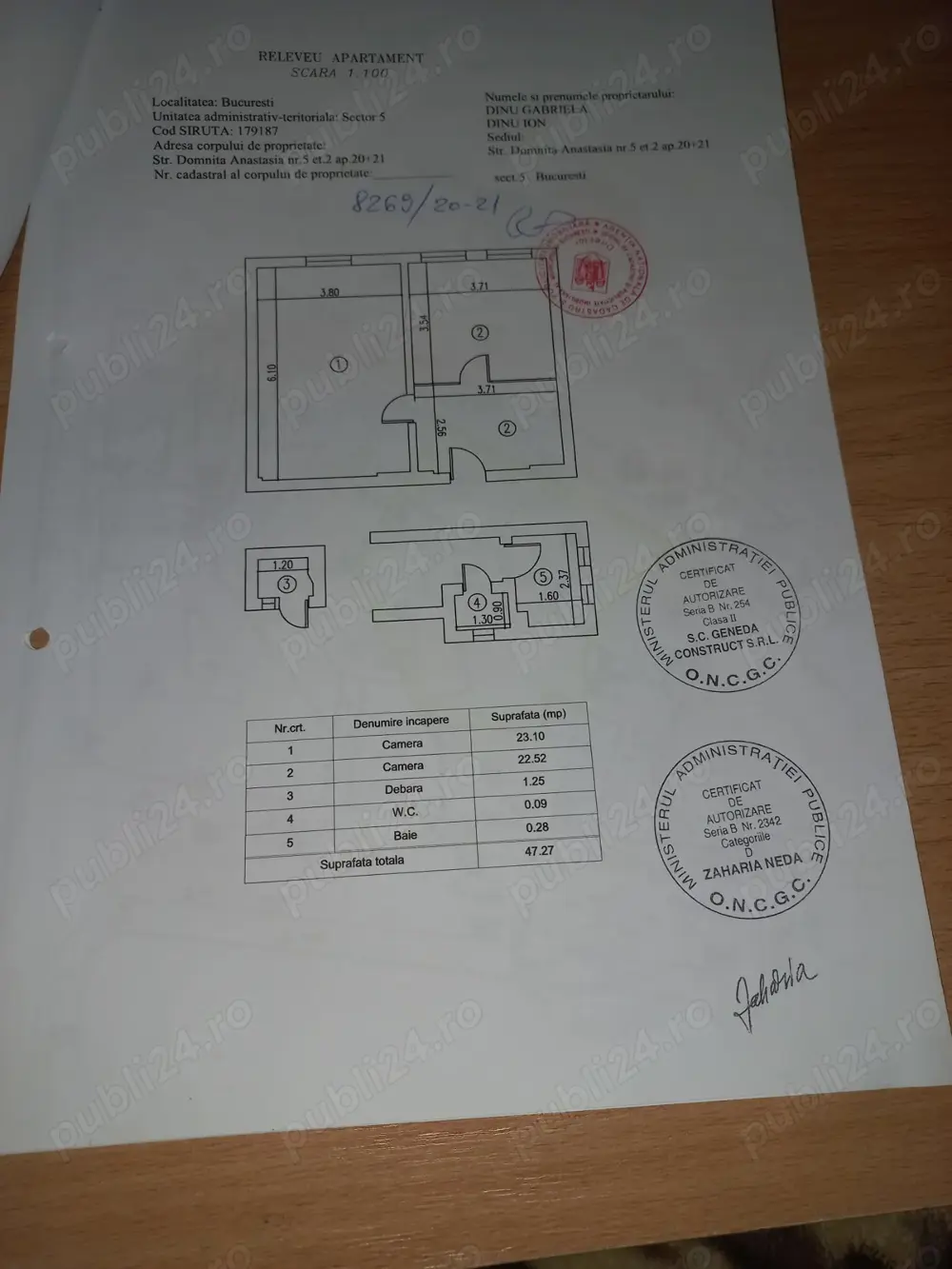 Apartament de vanzare