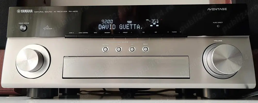 Yamaha RX A810 Aventage amplif HDMI 7.2 3D DAC burr brown analog phono