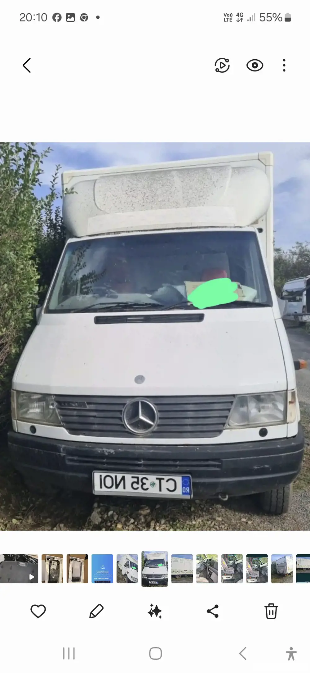 Mercedes sprinter 412 D