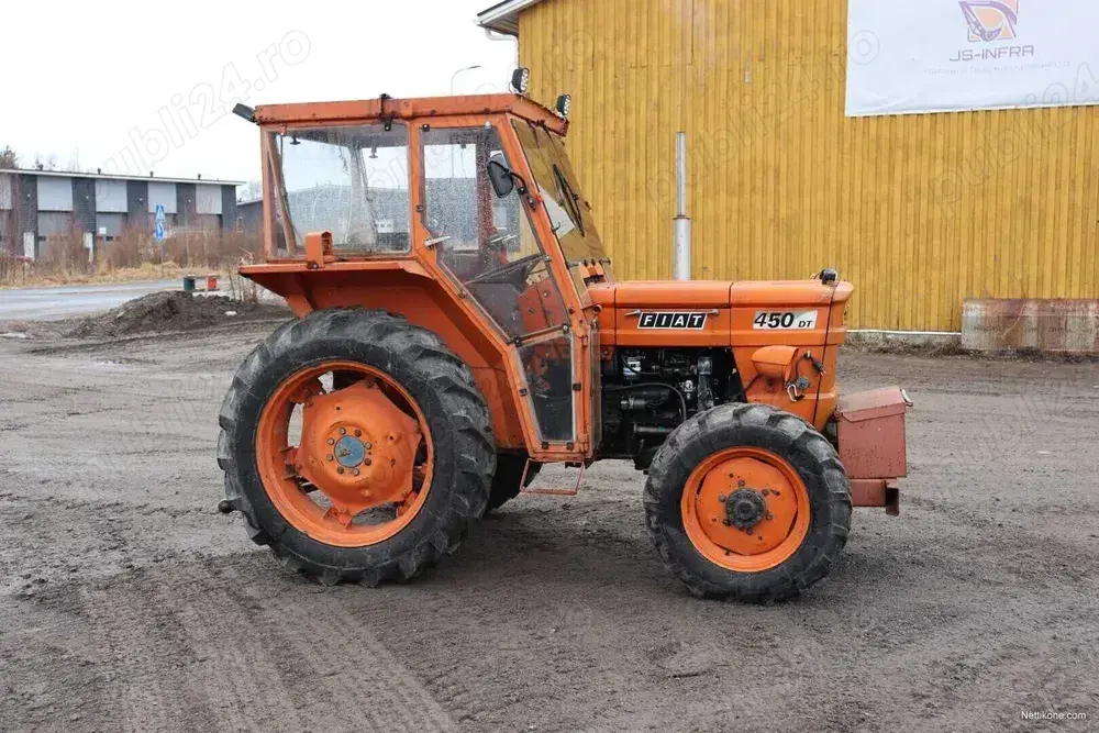 Tractor Fiat 450 DT Original 4X4,recent adus Cabina