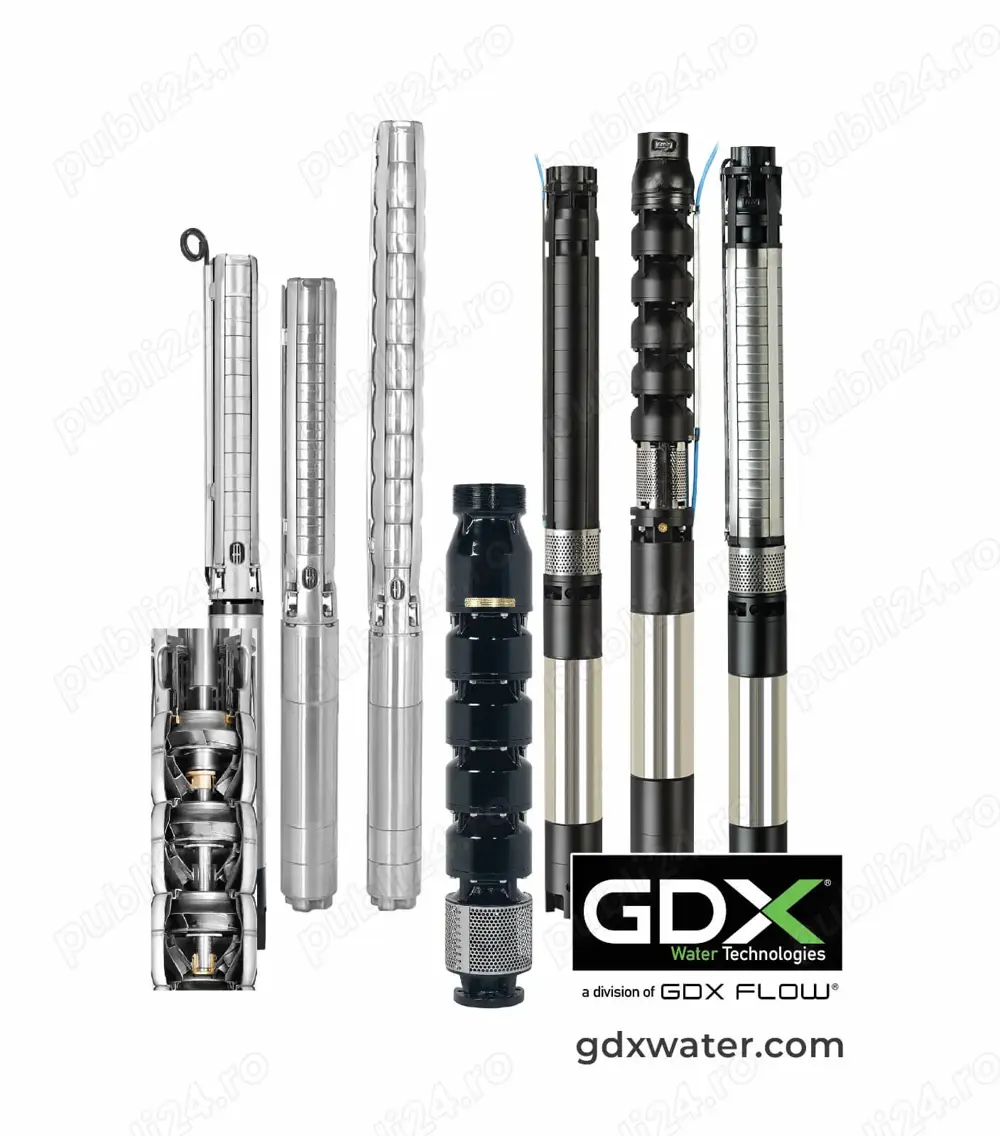 Pompa Submersibila industriala GDX GKP 1  kW - 11 ROTORI
