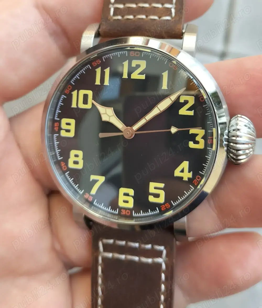 Diver 200 m Pilot Flieger Automat Seiko NH35 Safir 47 mm