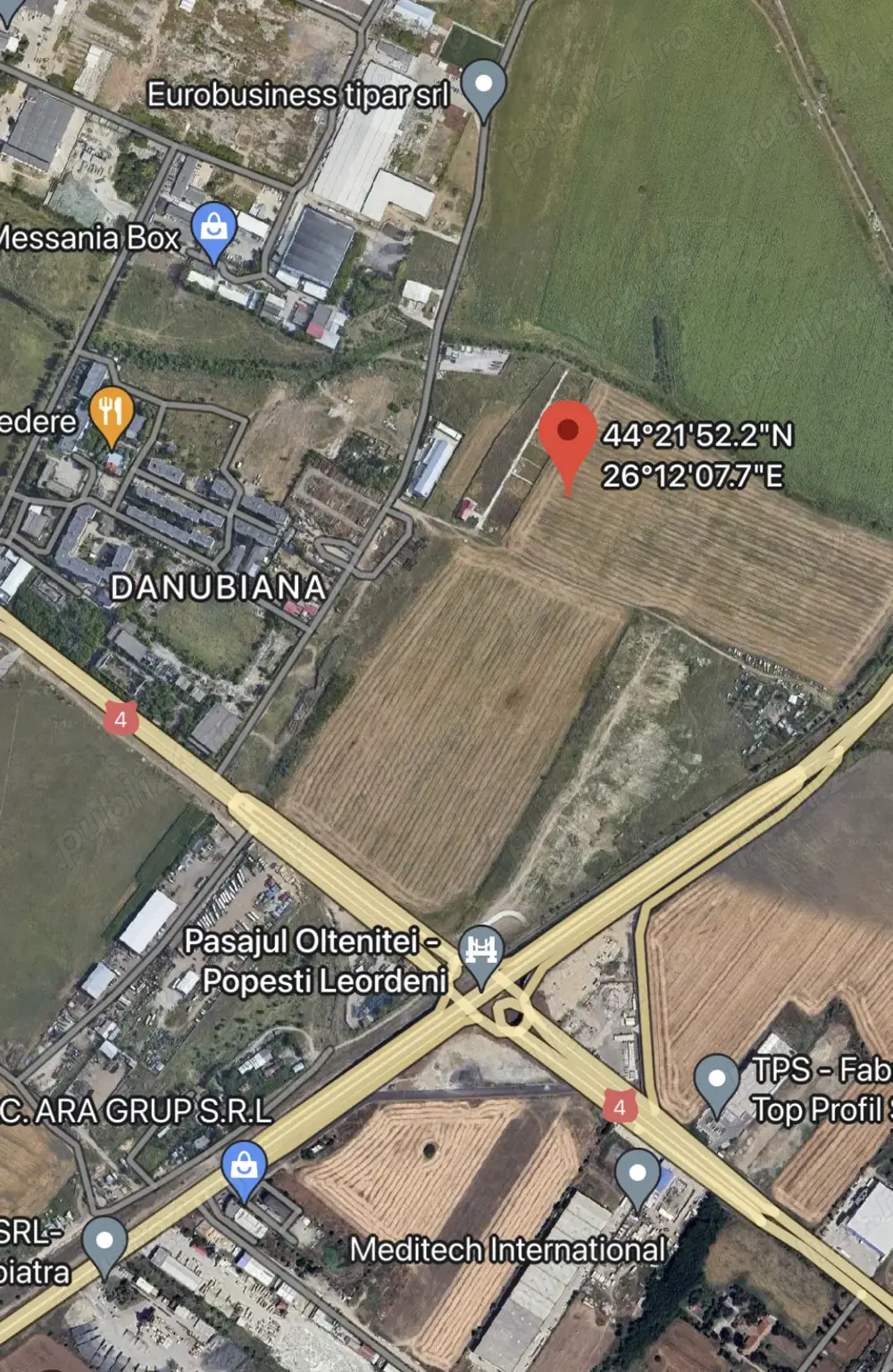 Teren Intravilan Popesti Leordeni Danubiana 5.000 mp