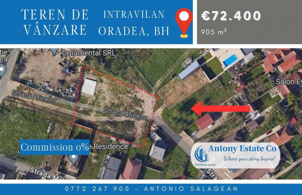 Oportunitate de investitie, Teren intravilan, de vanzare -Oradea, BH Oportunitate de investitie, Teren intravilan, de vanzare -Oradea, BH