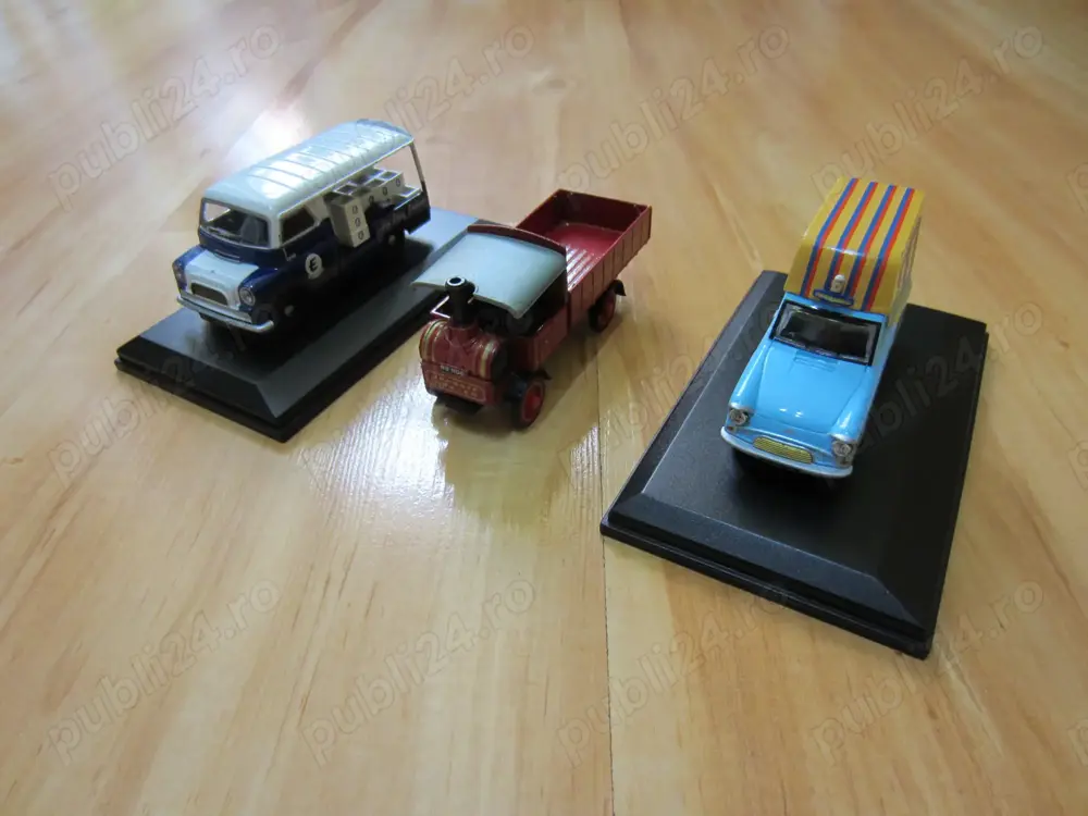 Masinute colectie Matchbox 1987 Yesteryear Steam+Oxford Diecast Express Dairies+Oxford Ice Cream