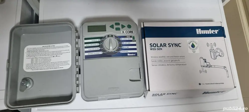 Programator Hunter X-CORE + Senzor Wireless SOLAR SYNC