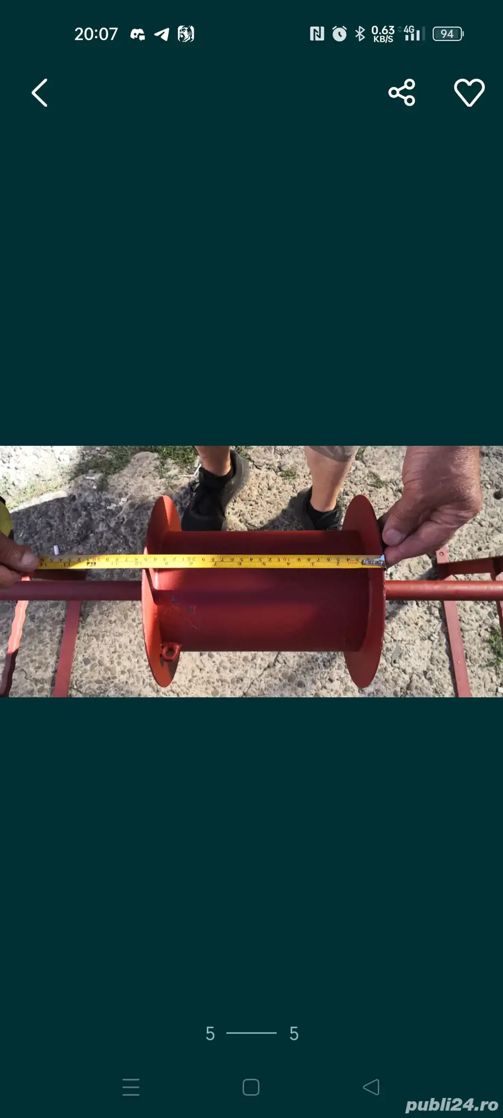 vand val fantana, grindei, sul,coarba,tambur si capac fantana-400 ron 