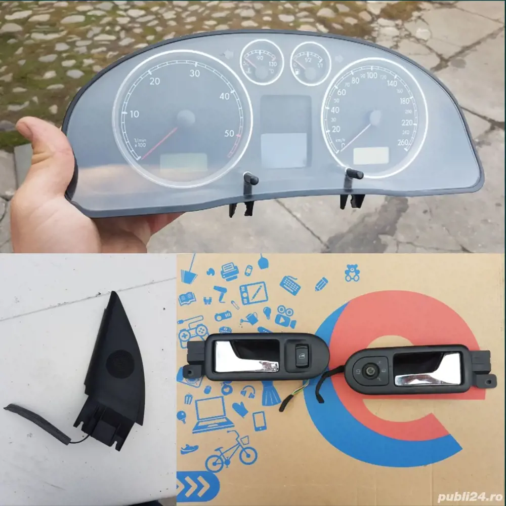 Ceasuri tweeter dreapta manere stanga dreapta  inele mufe boxe Vw Passat B5.5 Golf 4 Bora