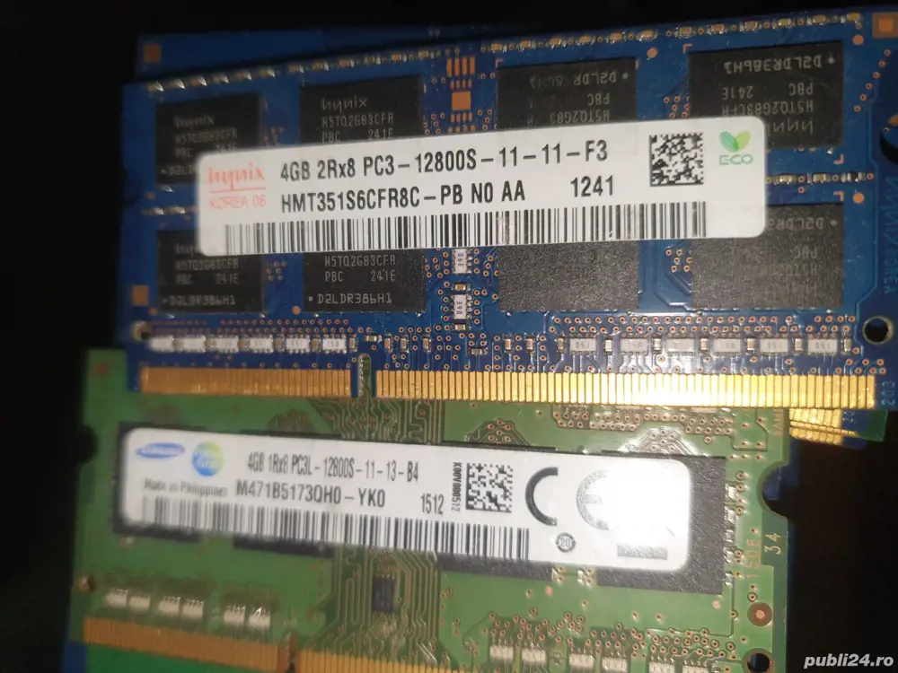 banc Ram 2 gb 25 Ron, 4 gb 40 Ron