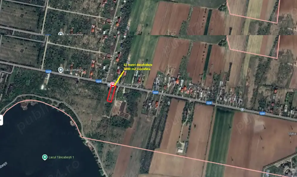 Teren intravilan Snagov, Tancabesti
