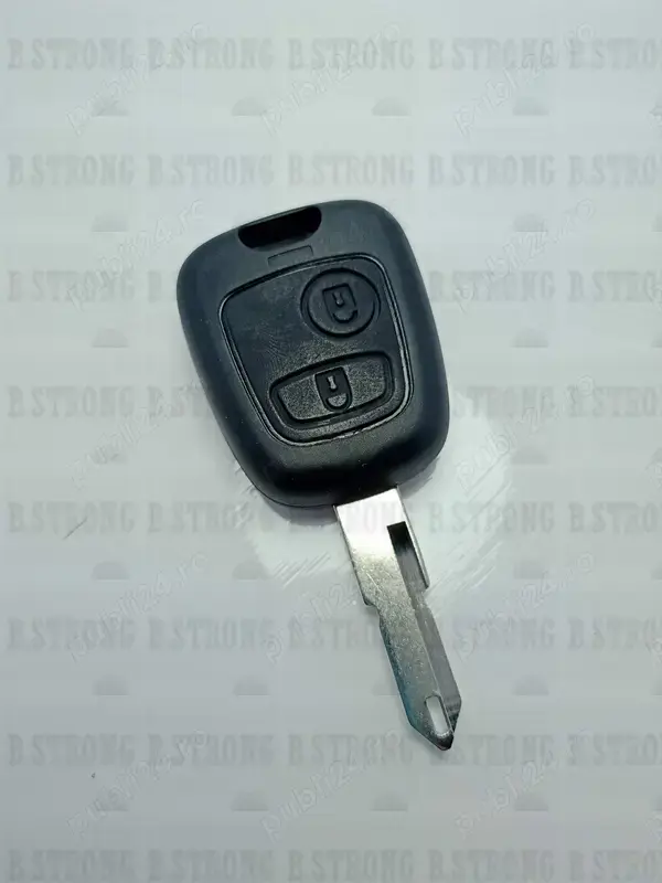 Carcasa cheie Citroen Peugeot 2 butoane cu lamela