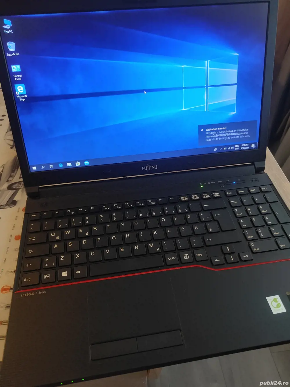 Fujitsu Lifebook i3 2,4ghz RAM 8GB DDR3 HDD 500gb ieftin 
