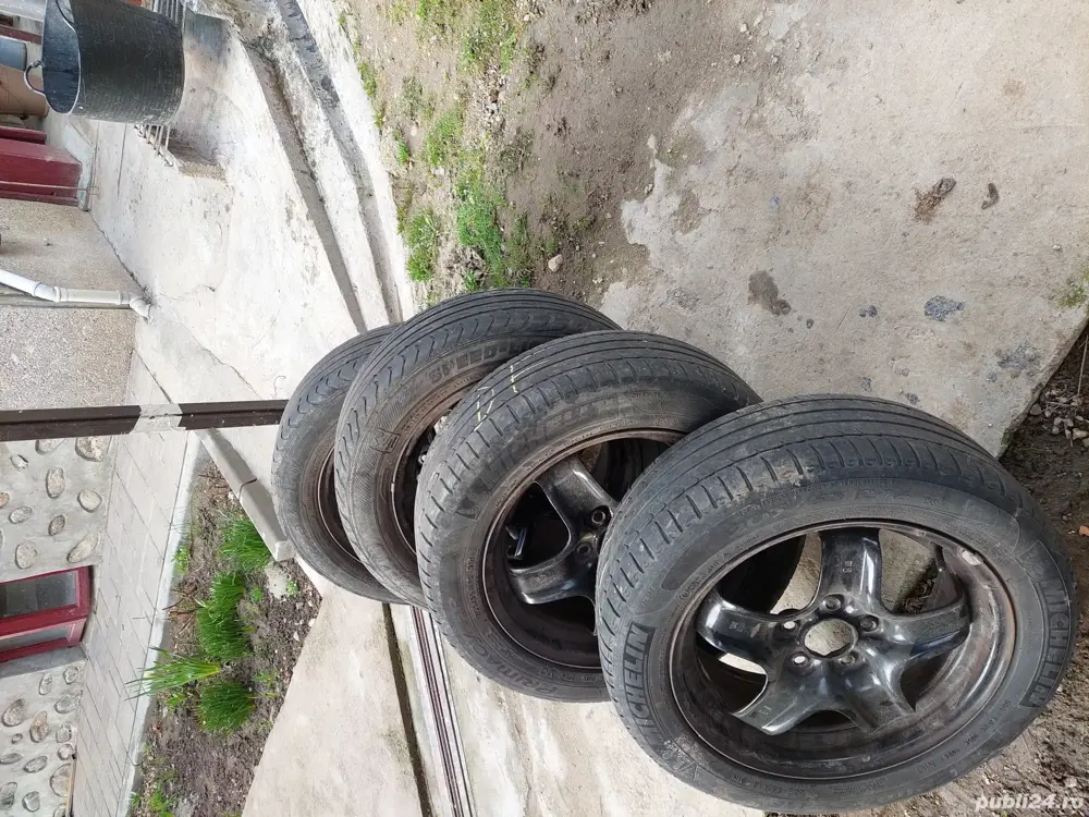 Jante 205/55/R16+amvelope bune,5×110mm