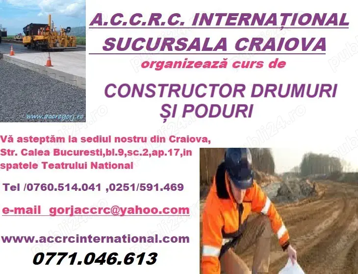 CursConstructor Drumuri și Poduri