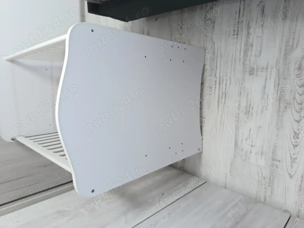 Pătuț copii,cu sertar de depozitare,protecție laterale,saltea cu husa