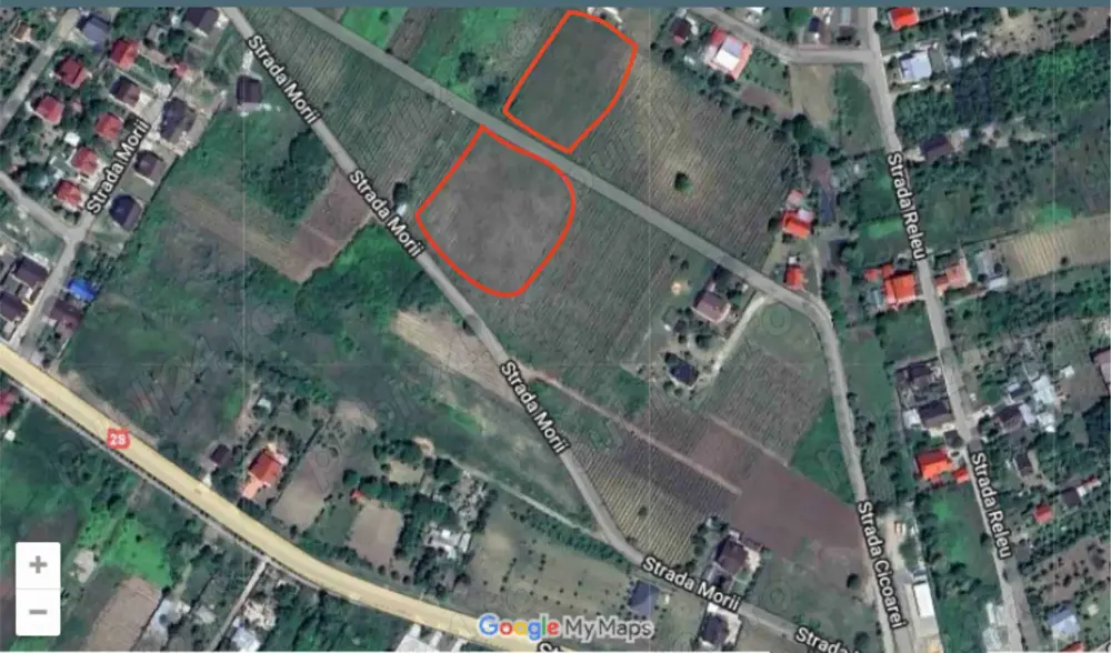 Vanzare 2 loturi de teren intravilan Chicerea, judetul Iasi