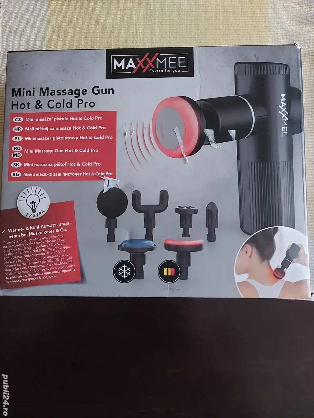 Aparat pentru masaj nou la cutie