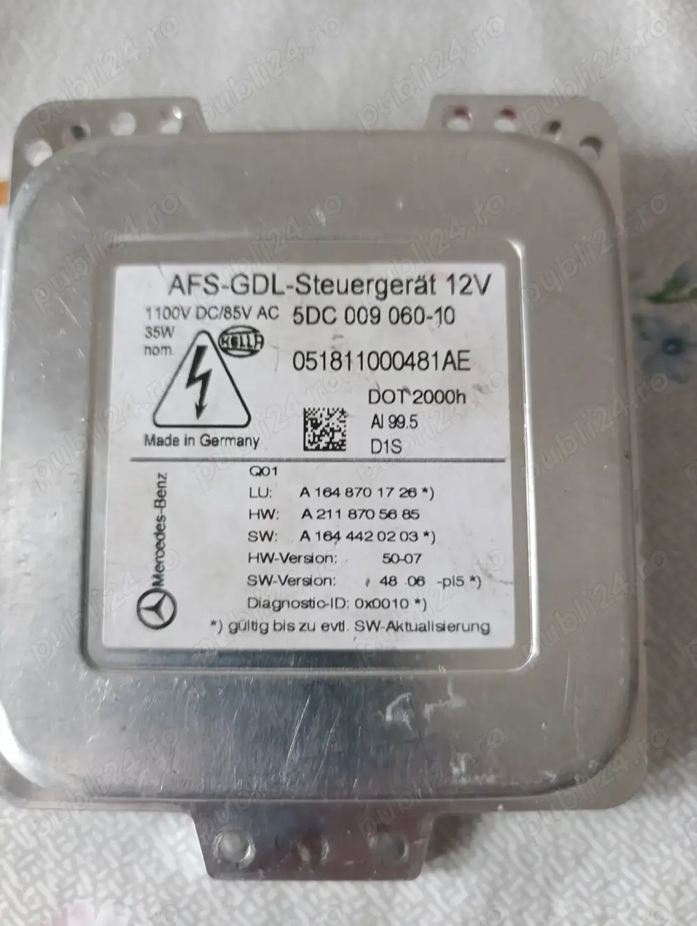 Droser xenon mercedes