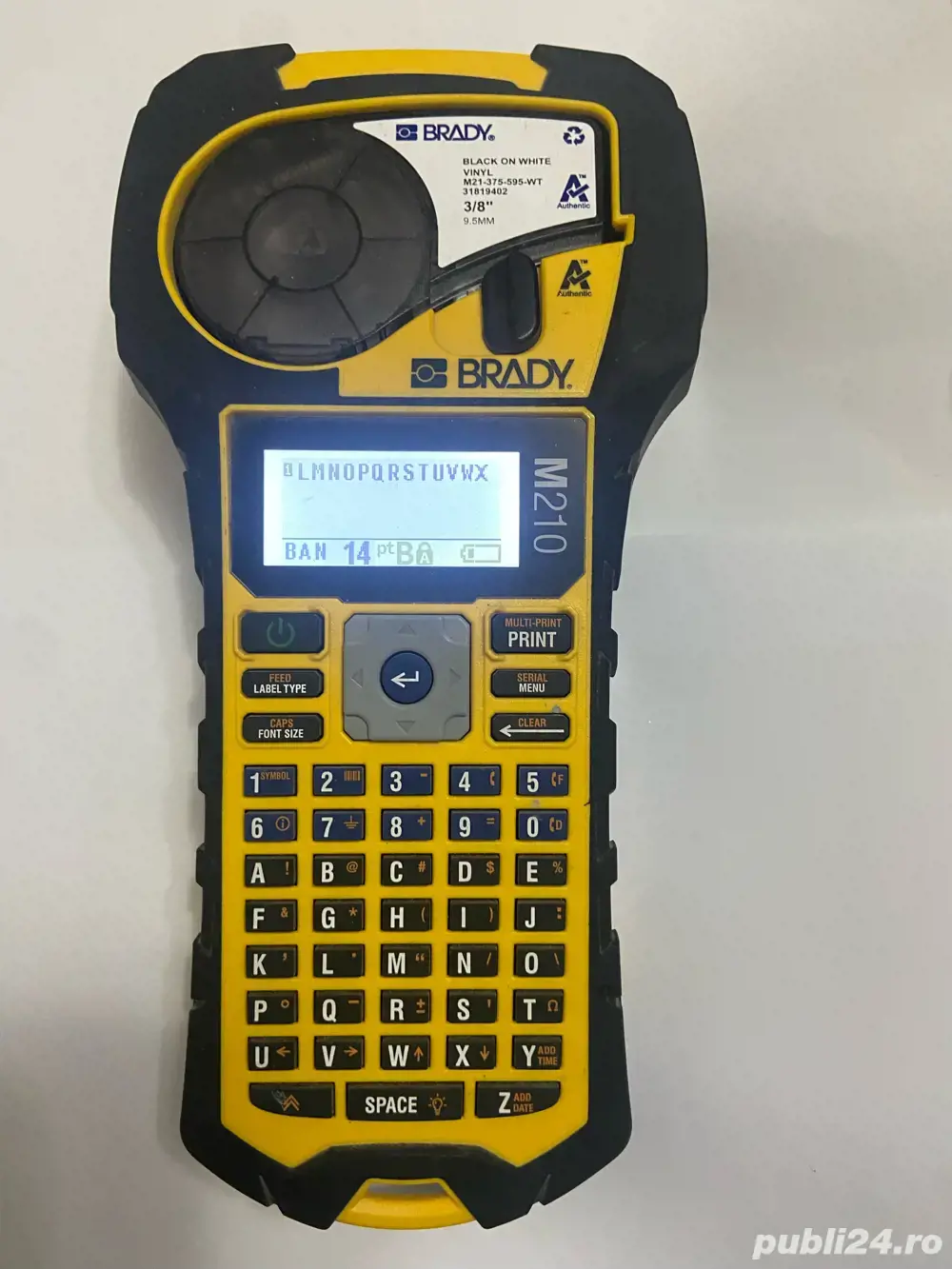 Aparat etichetare Imprimanta Brady M210 