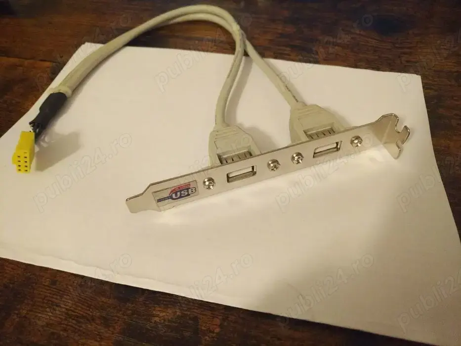 Adaptor Gigabyte PCI - USB, mufa 9 pini