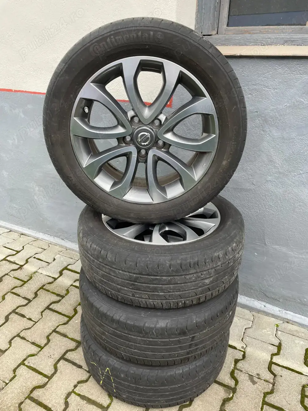 Set Roti / jante / Cauciucuri vara Original NISSAN Juke