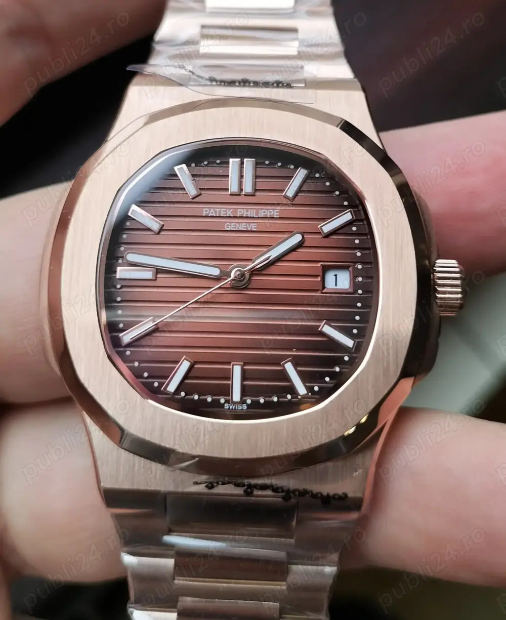 Patek Philippe Nautilus Jumbo 40 mm Japonez Miyota 8215 Rose Gold