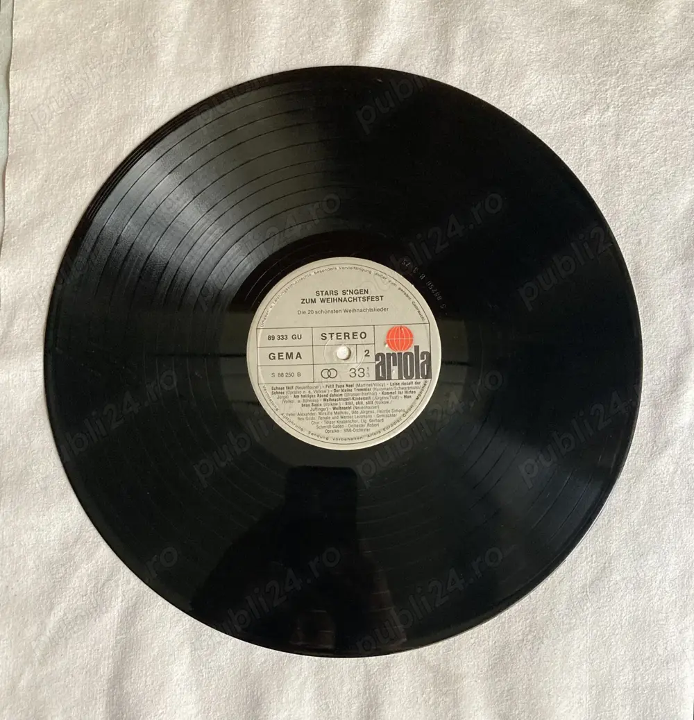 Disc Vinil cu Colinde in Limba Germana