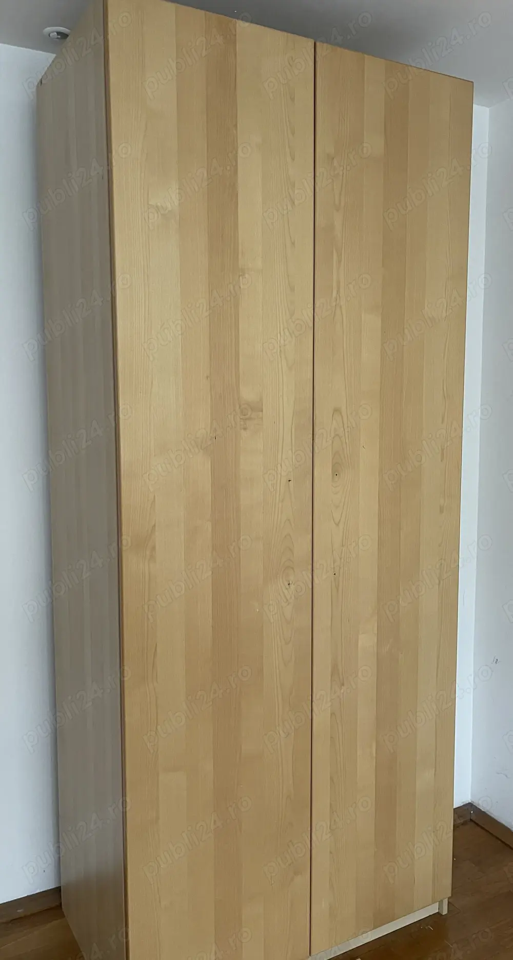 Uşă, furnir lemn, 50x229 cm, ptr dulap Ikea Pax