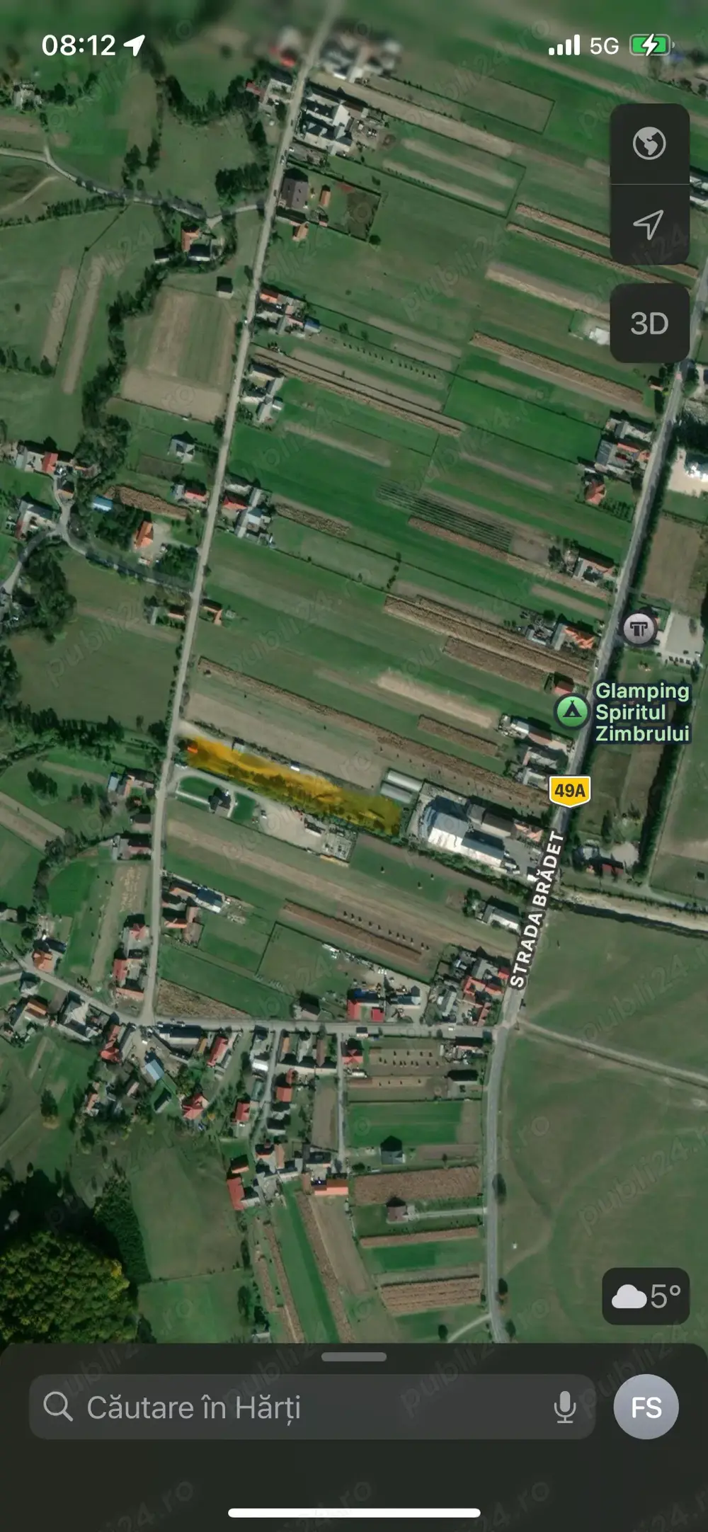 Vând teren construcții Sat Acriș 