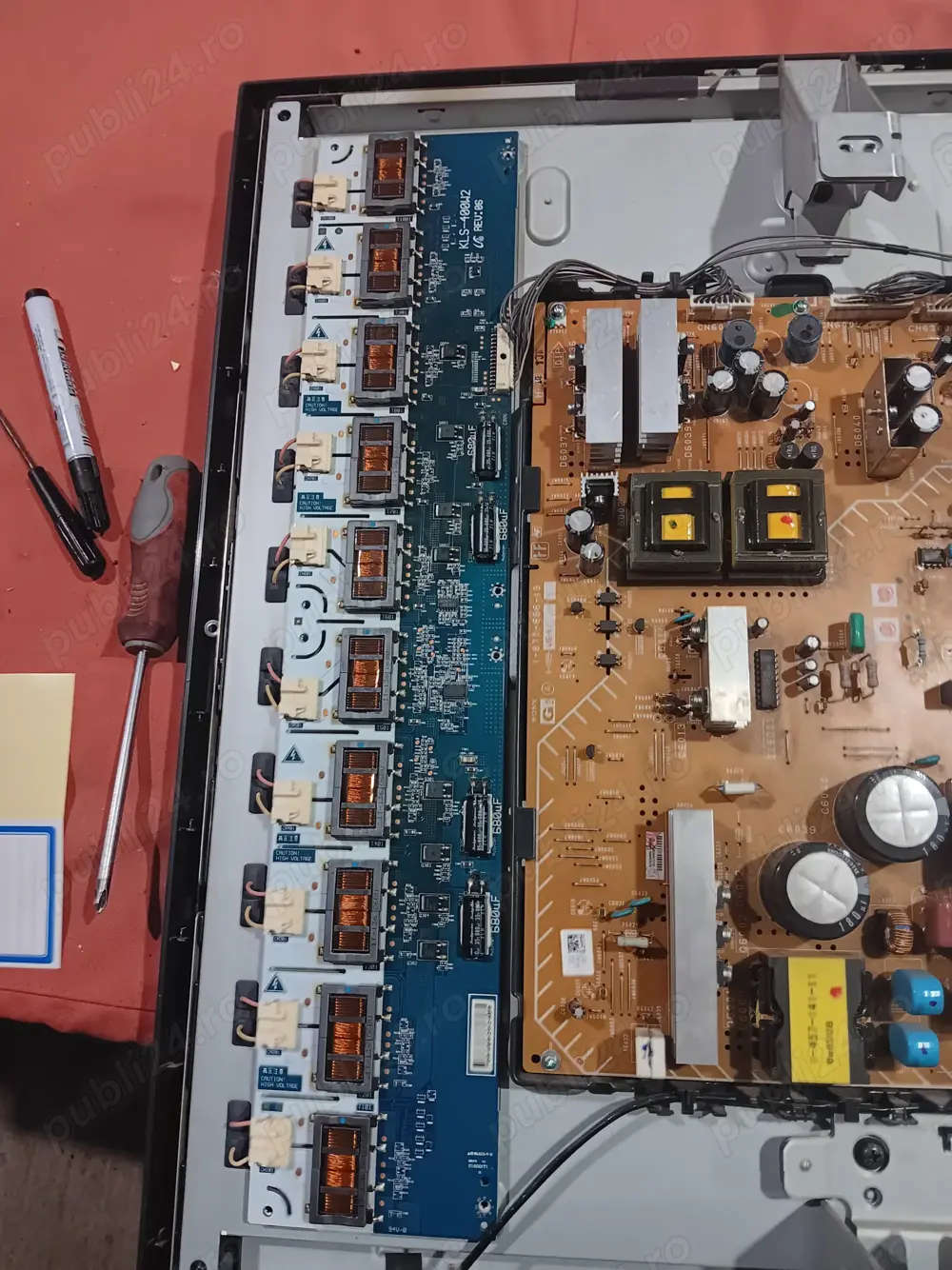 invertor KLS-400w2 de pe tv Sony kdl-40p2530