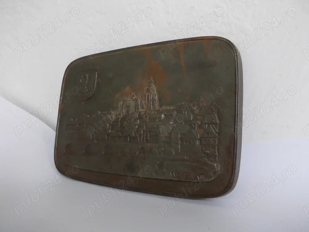 tablou aplica vechi din bronz Wetzlar