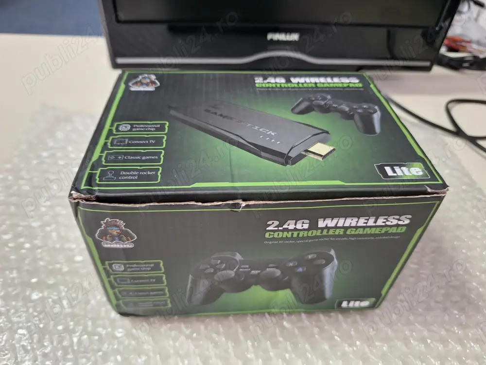 Video Game Console 2.4G Double Wireless Controller Game Stick 4K HDMI