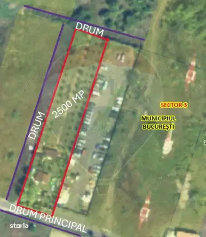 OFERTA, vanzare teren, Drumul Lunca Dochiei sector 3 Bucuresti