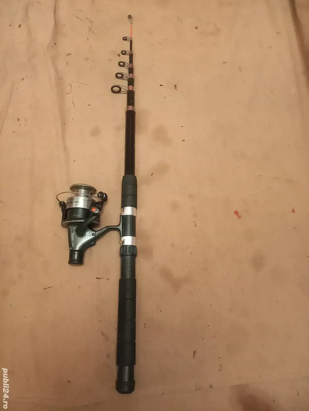 Lanseta 3m FL cu mulineta Zepco 550RD