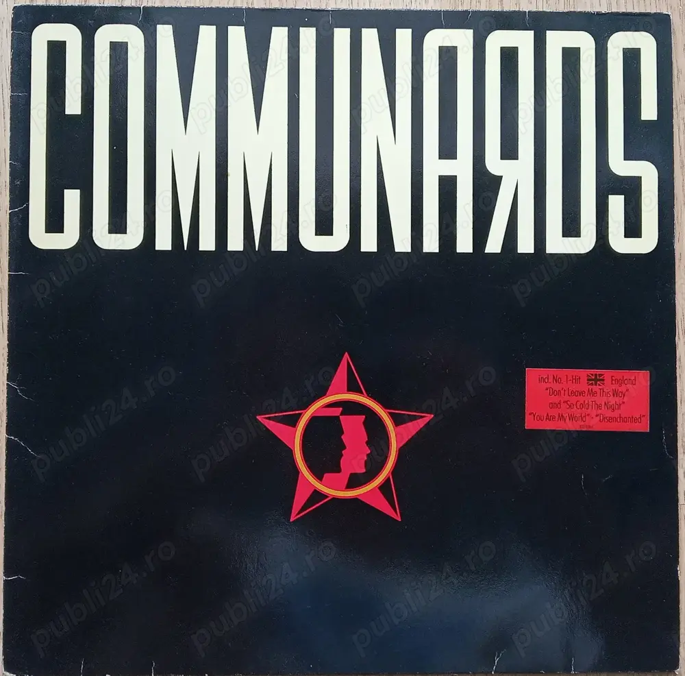 Vinil Communards - Communards (1986) Germany