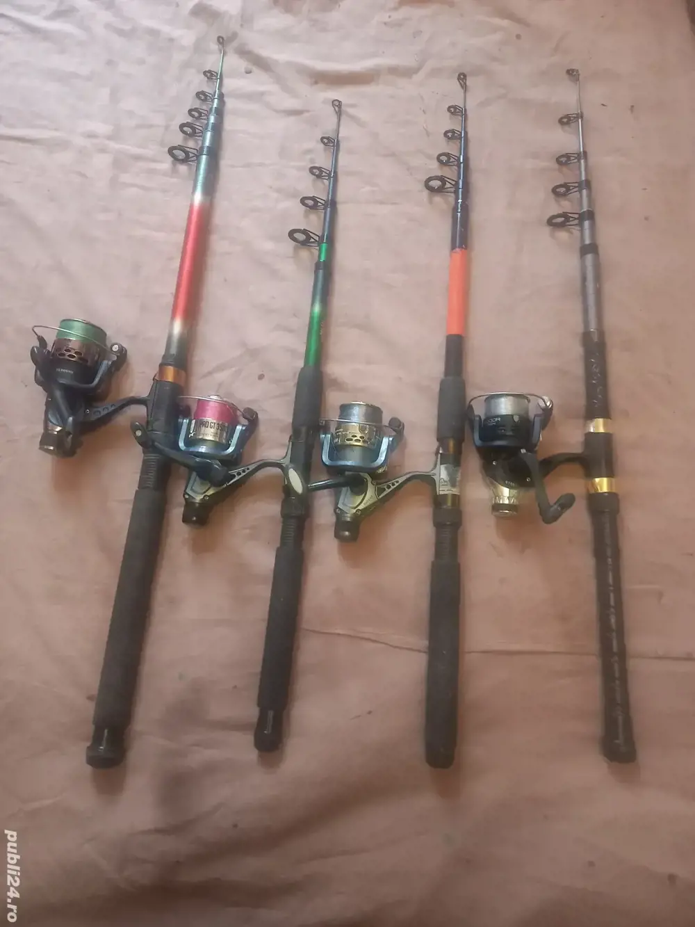 Lanseta 2,7m telescopica cu mulineta 4000