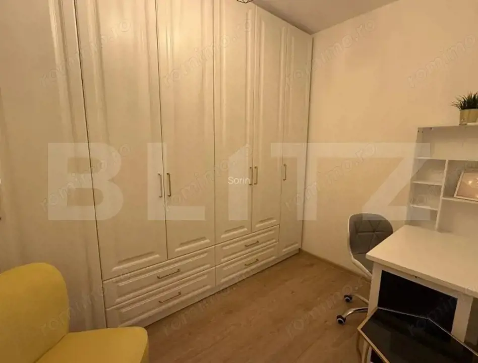 Apartament cu 2 camere + birou mobilat si utilat complet, 56 mp, Brasov