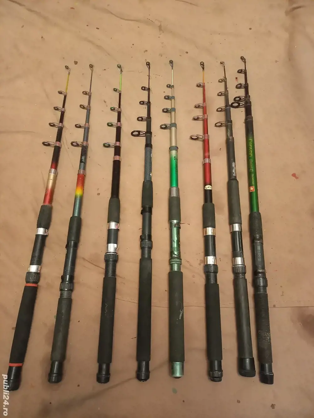 Lansete 2,4m telescopice 