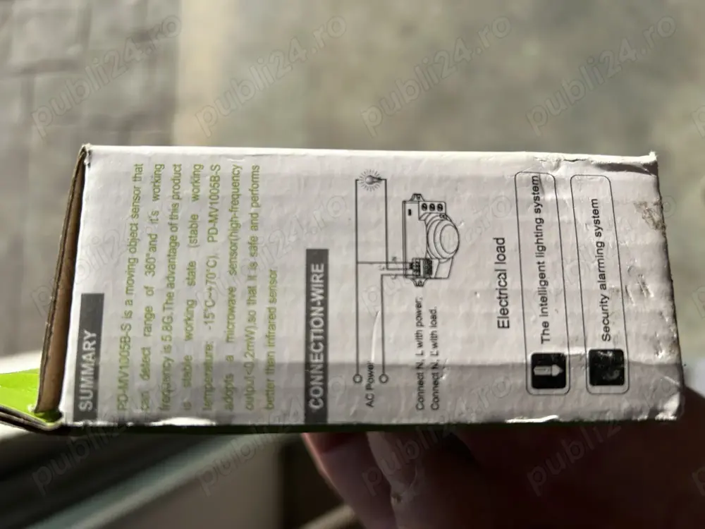 Vind senzor infraroșu 